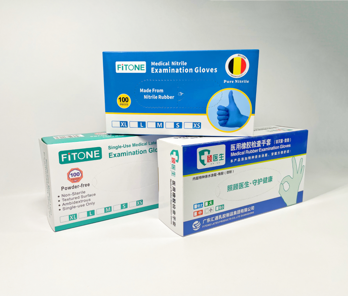 出口橡胶手套盒